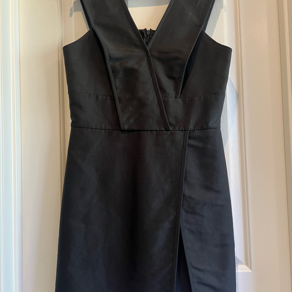 32. Armani Exchange Black Sheath Dress with V-Neck